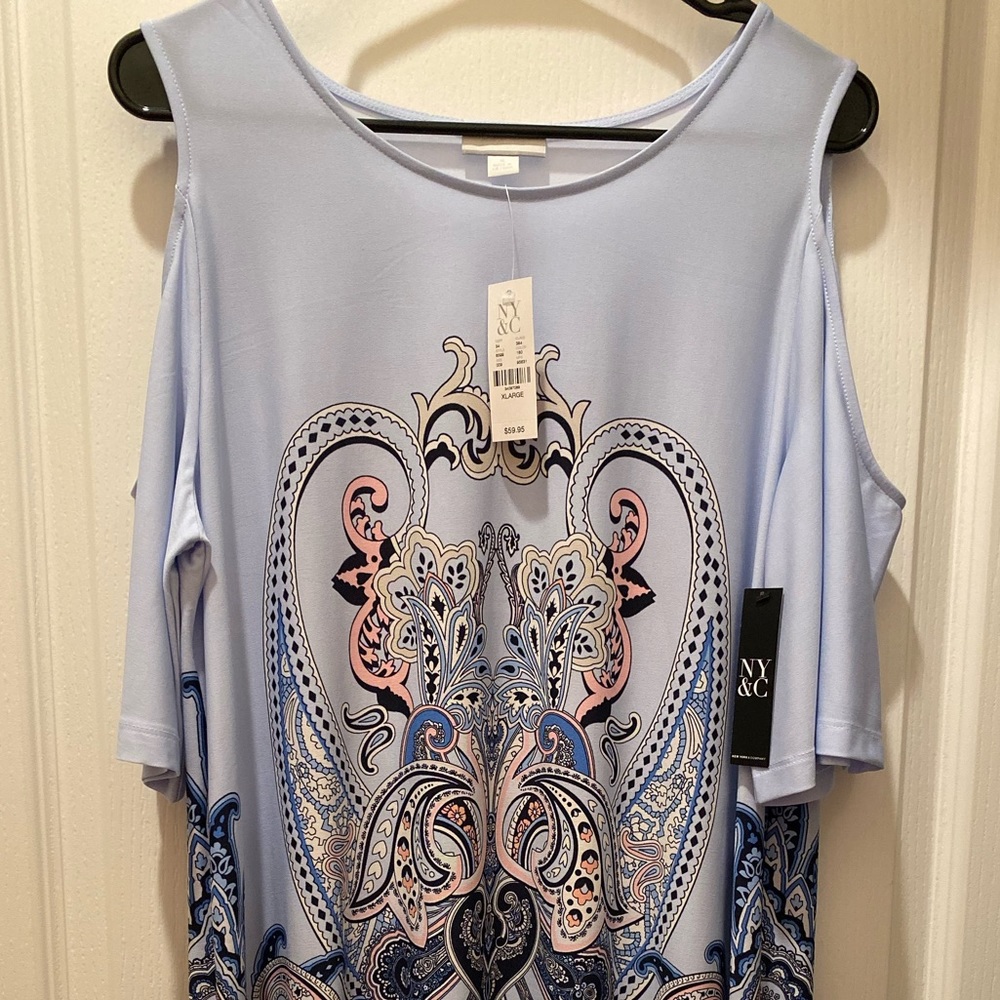 Women's NY & Co Off-Shoulder Dress Size XL